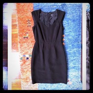 ASL Tahari petite black sheath dress